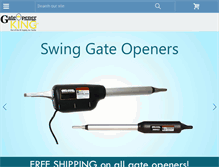 Tablet Screenshot of gateopenerking.com